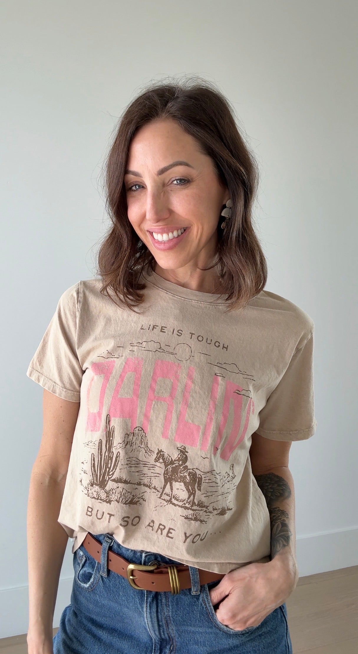 Darlin Crop Tee