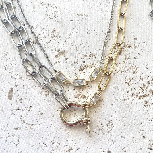 Shackle me Horseshoe Necklace