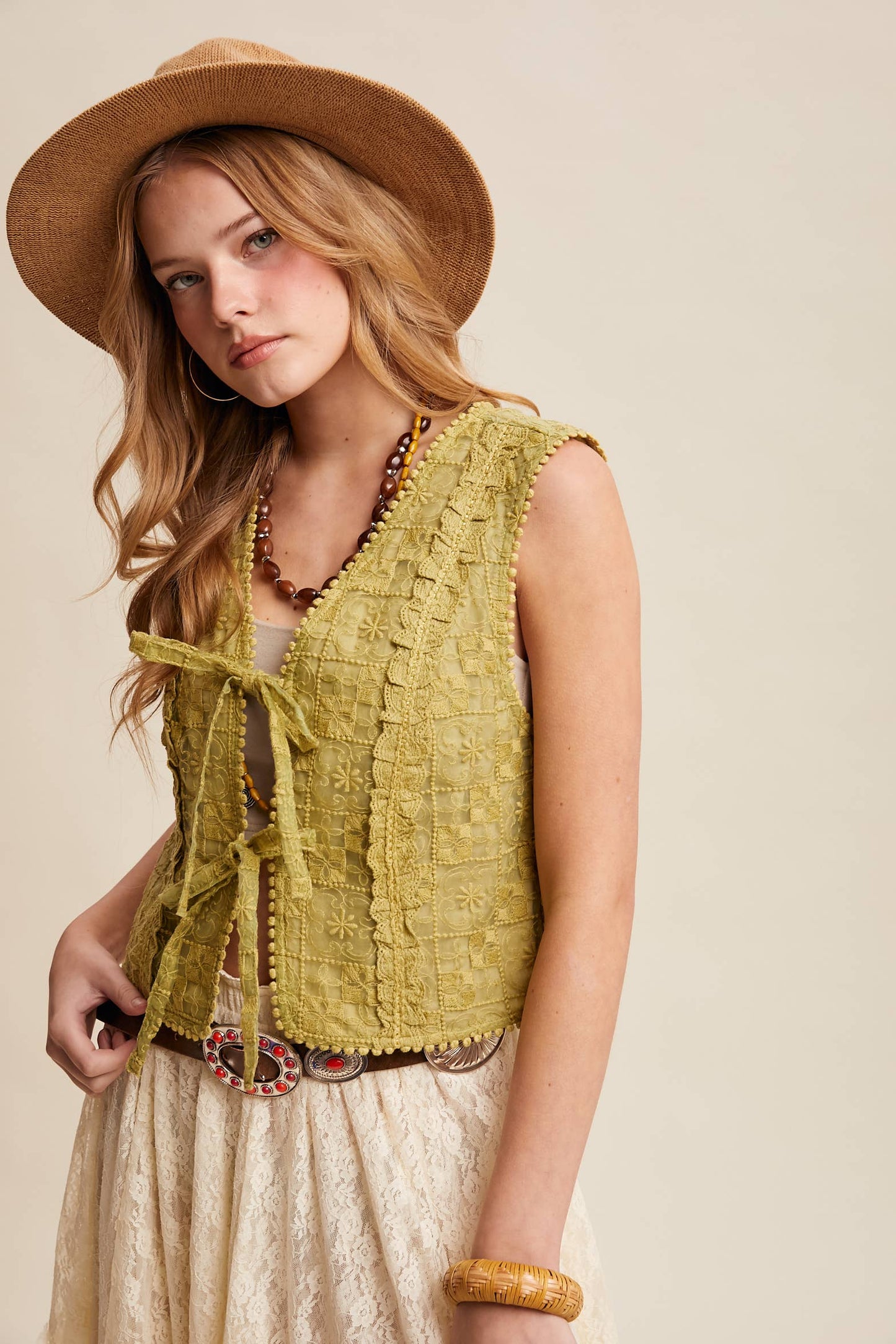 Vintage Charm Vest