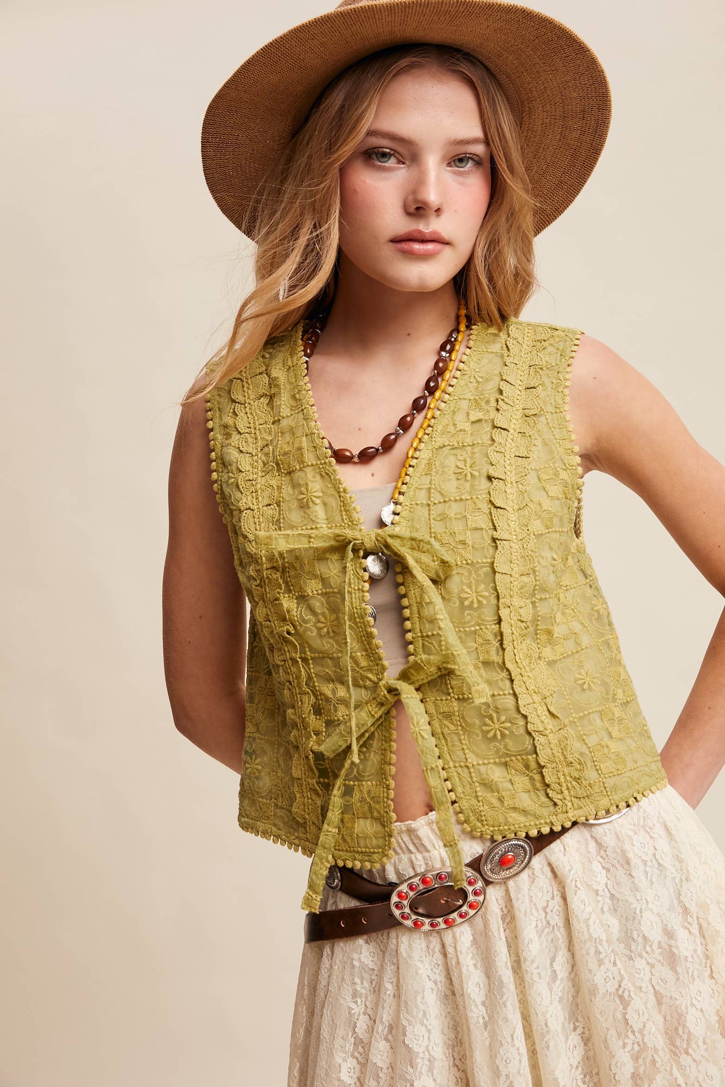 Vintage Charm Vest