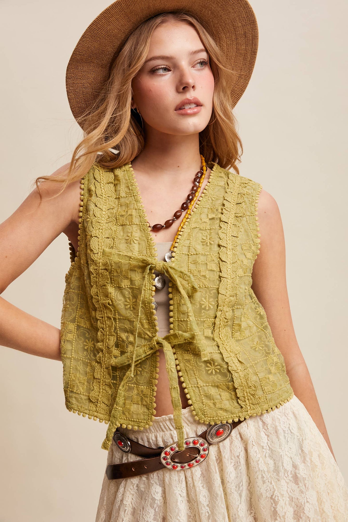 Vintage Charm Vest