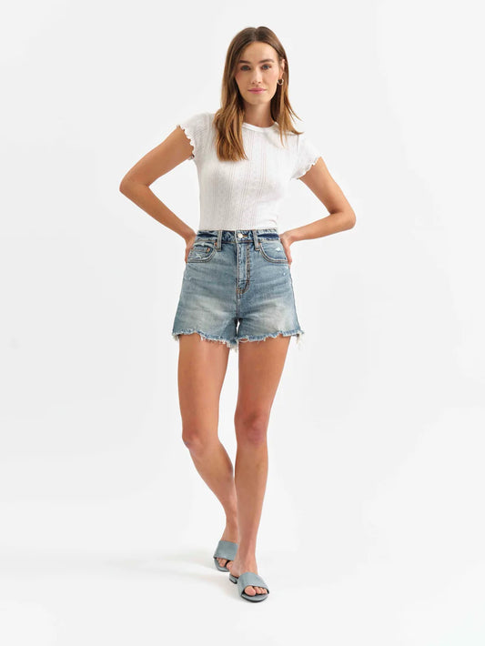 Tough Love Denim Shorts