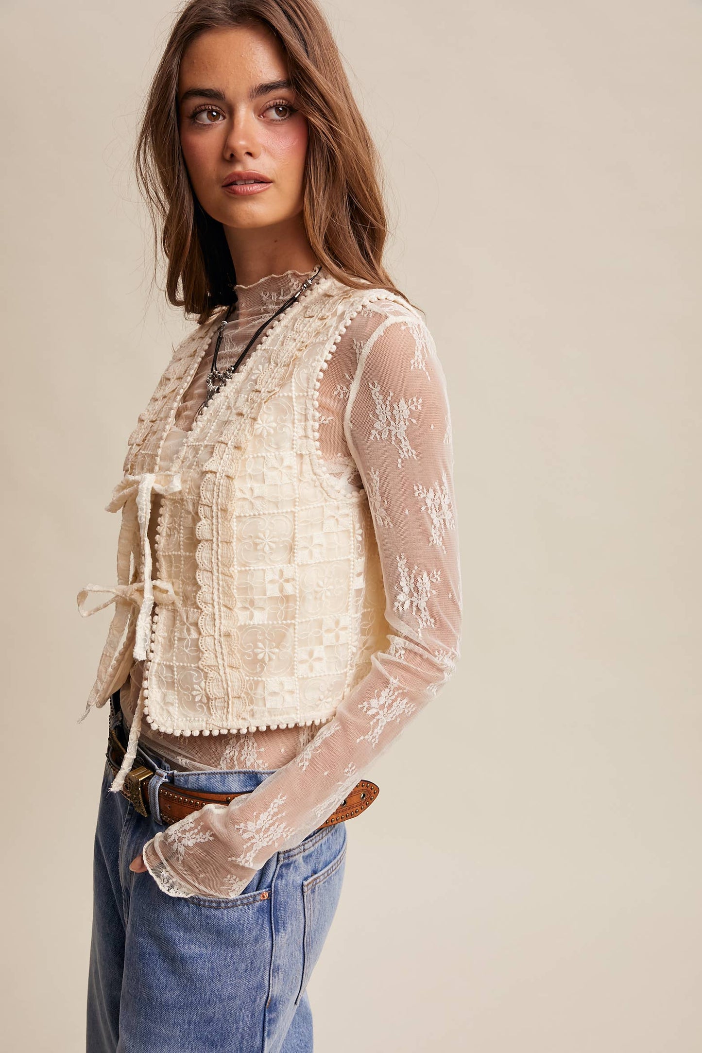 Vintage Charm Vest