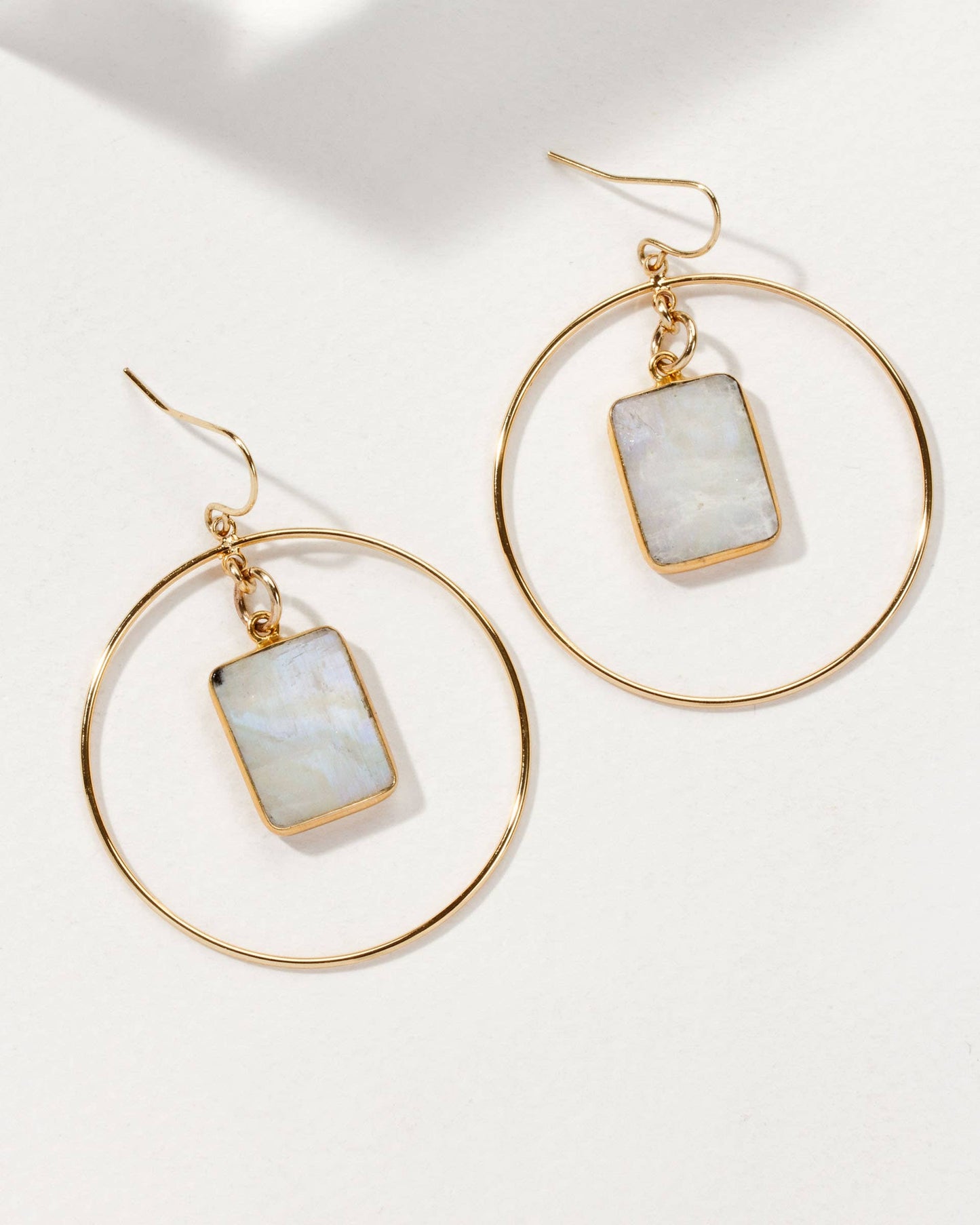 I love you to the Moonstone Earrings