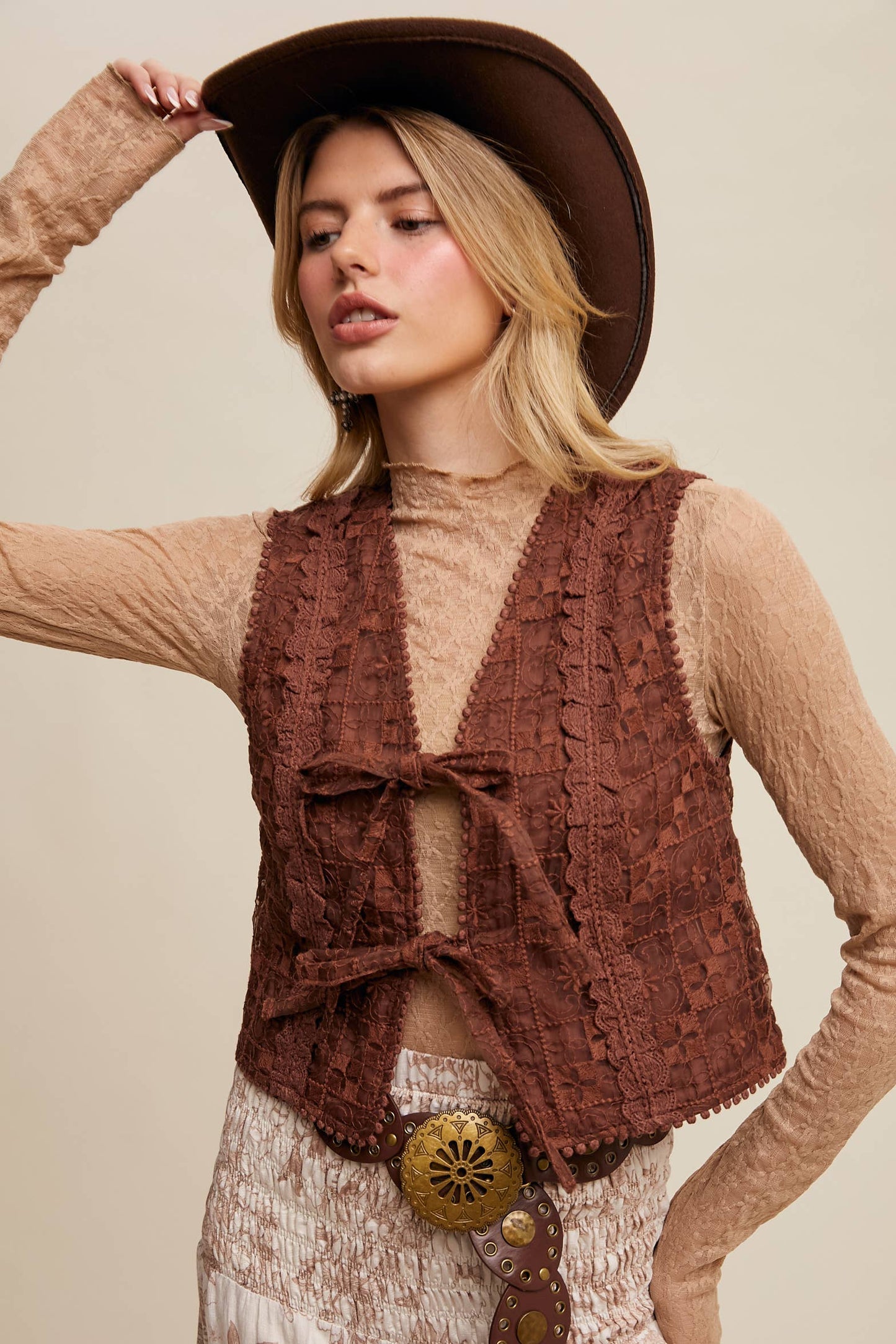 Vintage Charm Vest