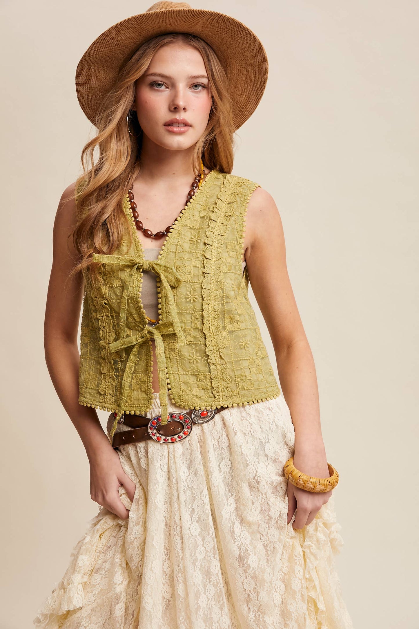 Vintage Charm Vest