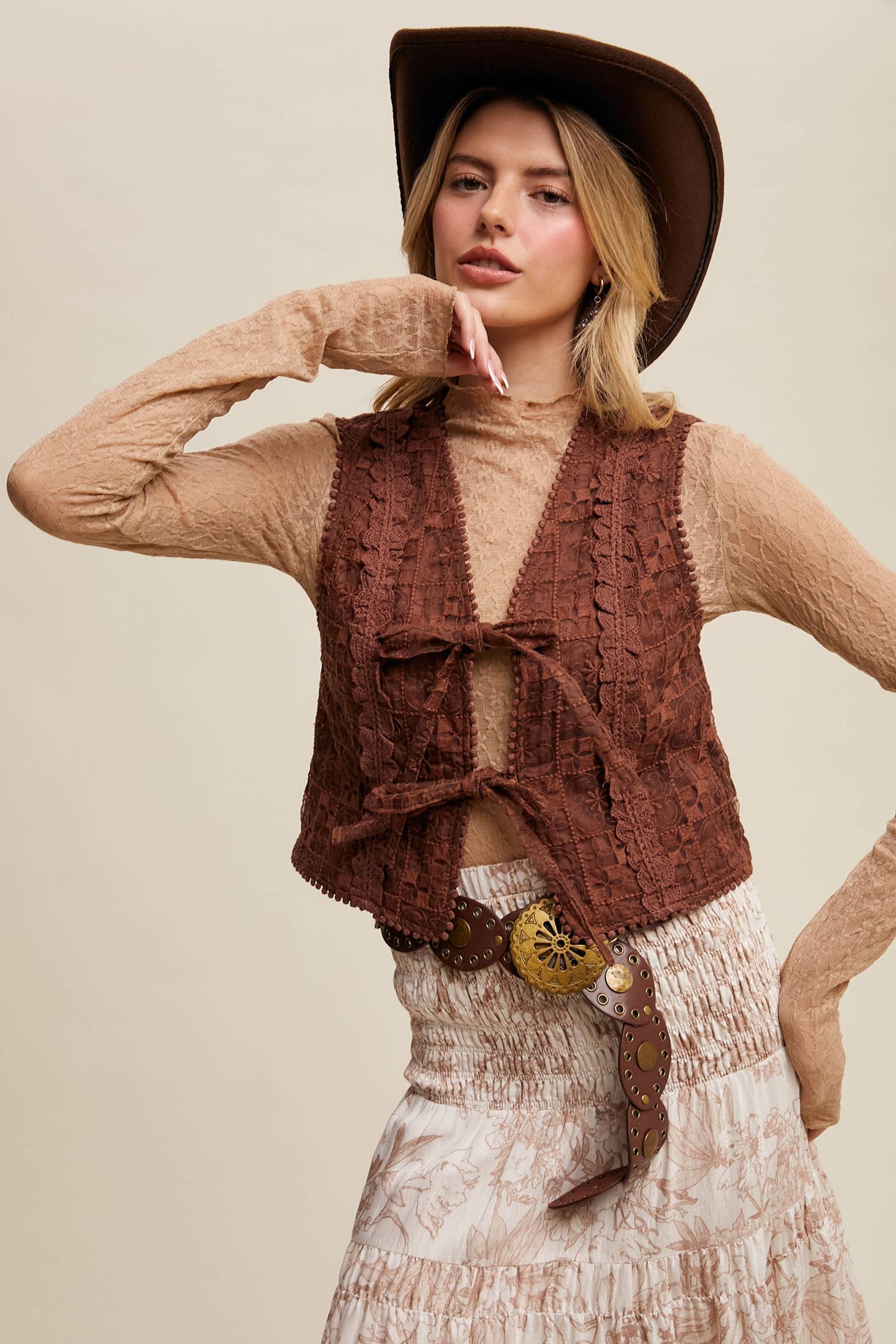 Vintage Charm Vest